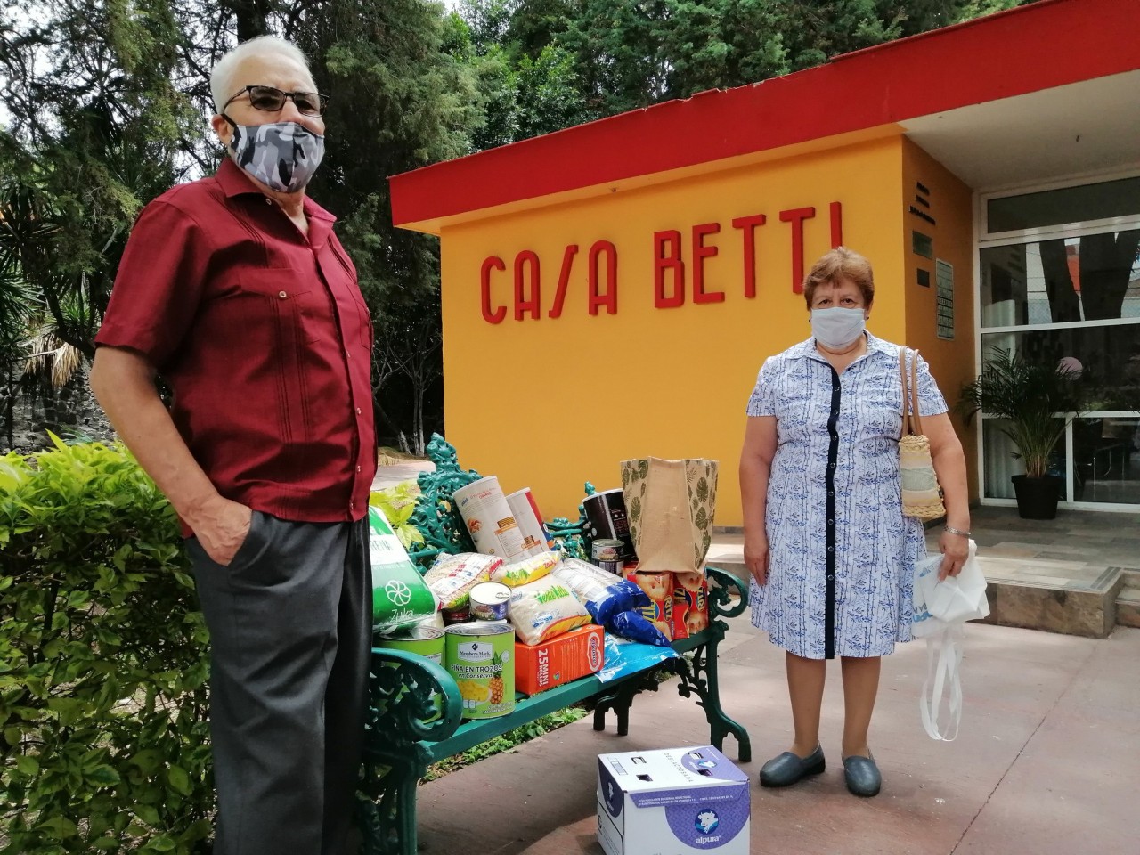 Donativo que hizo la Familia Romero