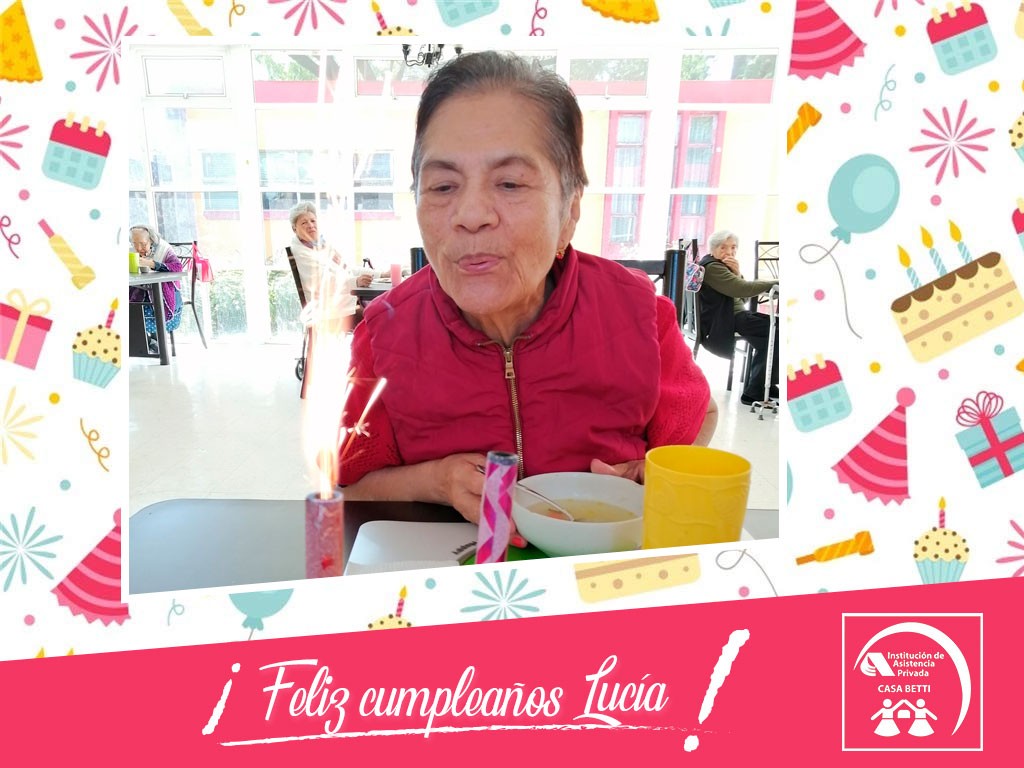 ¡Feliz cumpleaños Lucía!